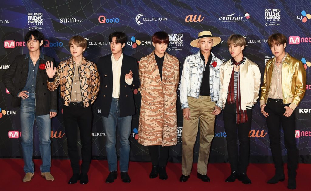 BTS fashion at Mnet Asian Music Awards MAMA 2019