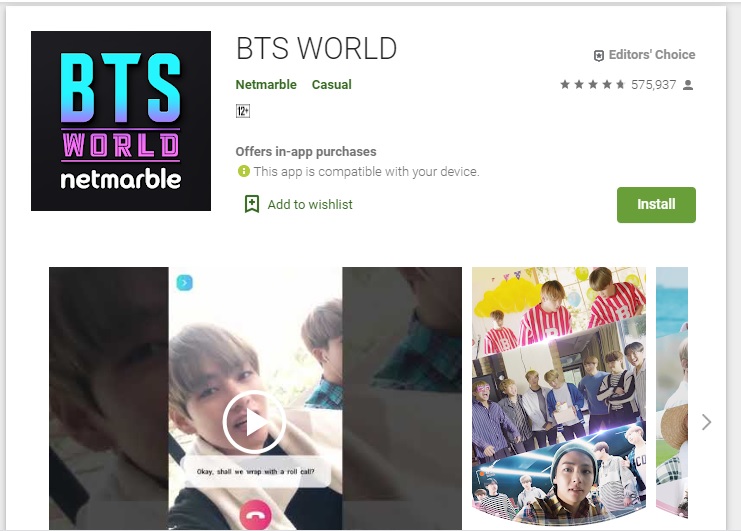 Download BTS World
