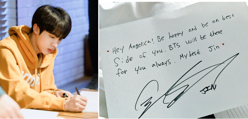 Jin Handwriting