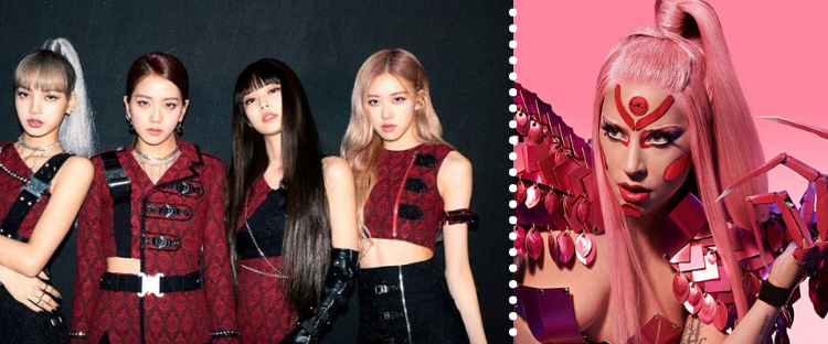 Blackpink and Lady Gaga