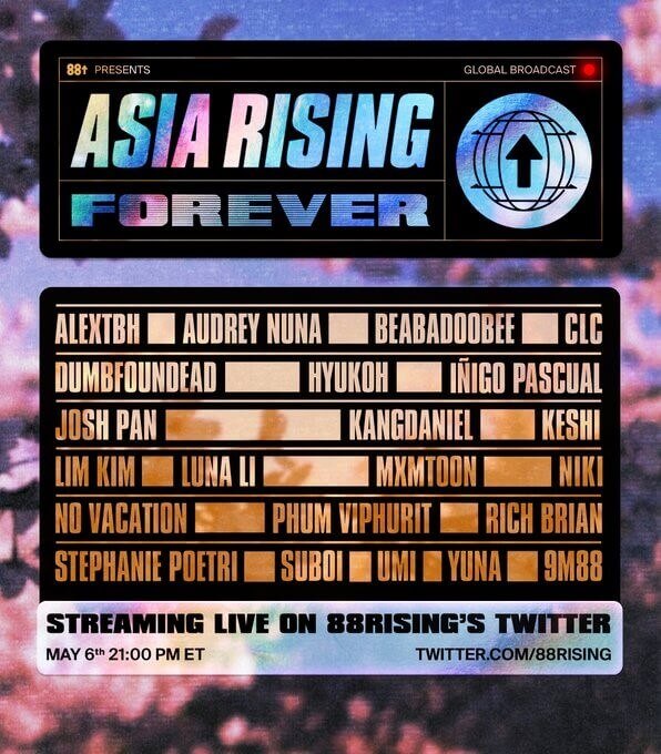 88Rising Asia Rising Forever Festival KPop stars