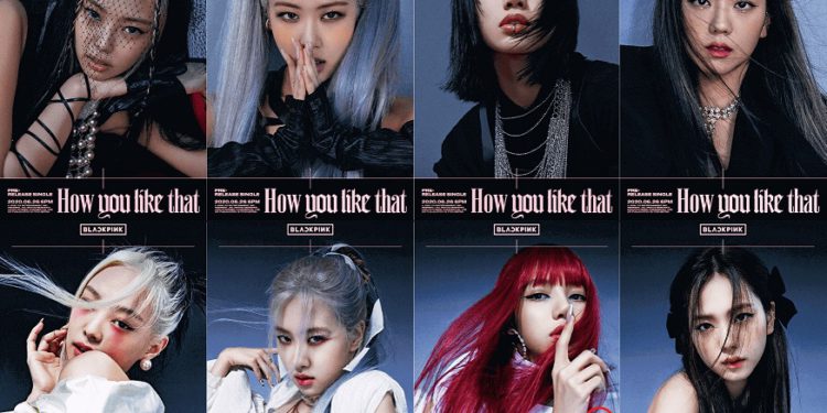 Countdown to Blackpink comeback 2020 teaser posters How You Like That by YG Entertainment
