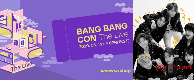 Get BTS Bang Bang Con The Live Tickets online concert for ARMY