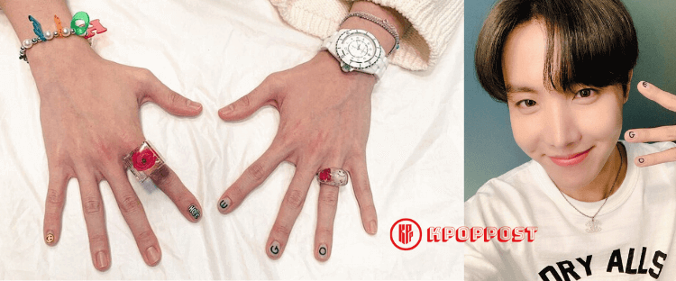 BTS nail art designs BTS inspired map of the soul: 7