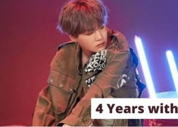4 years with Agust D BTS Suga South Korean rapper