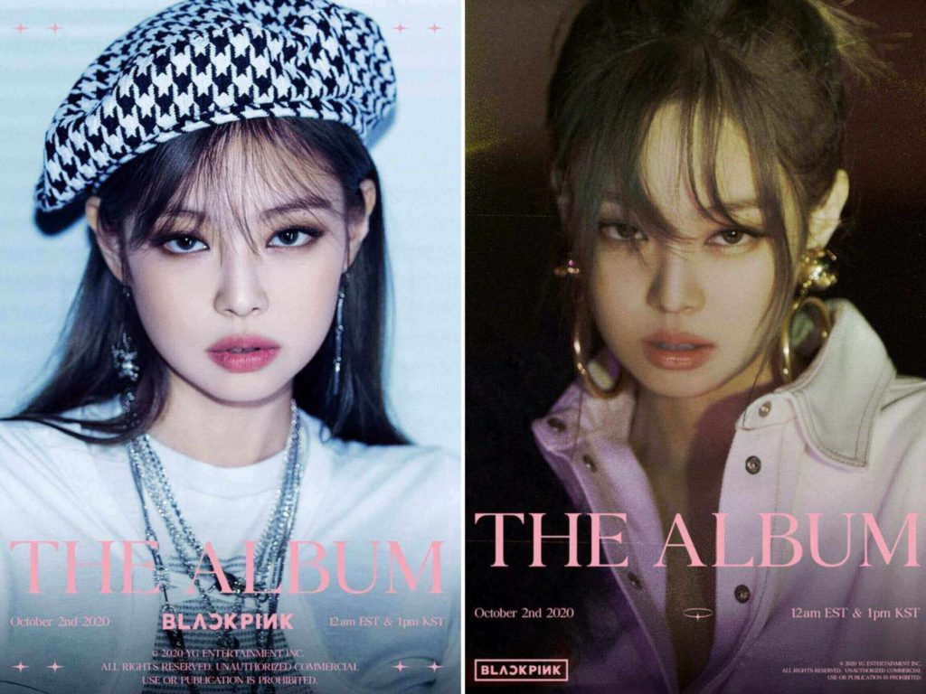 Jennie teaser poster the album
