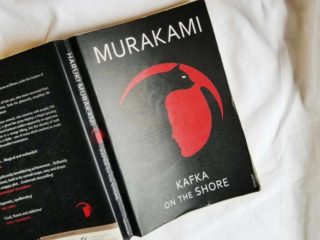 Haruki Murakami is one of RM favorite writers. RM reads some of Murakami's books.