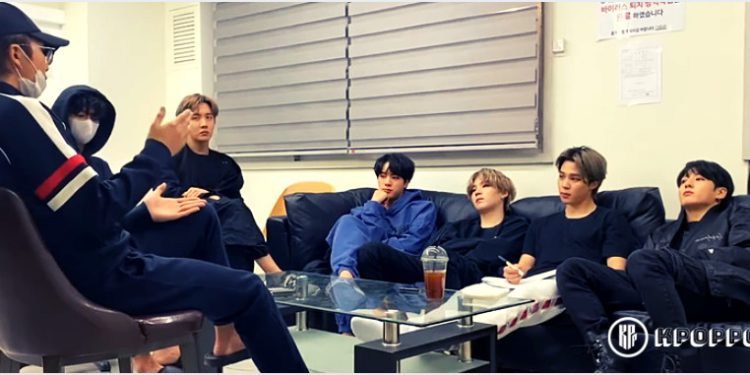 BTS BE behind the scenes