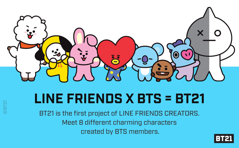 BTS BT21 Line Friends