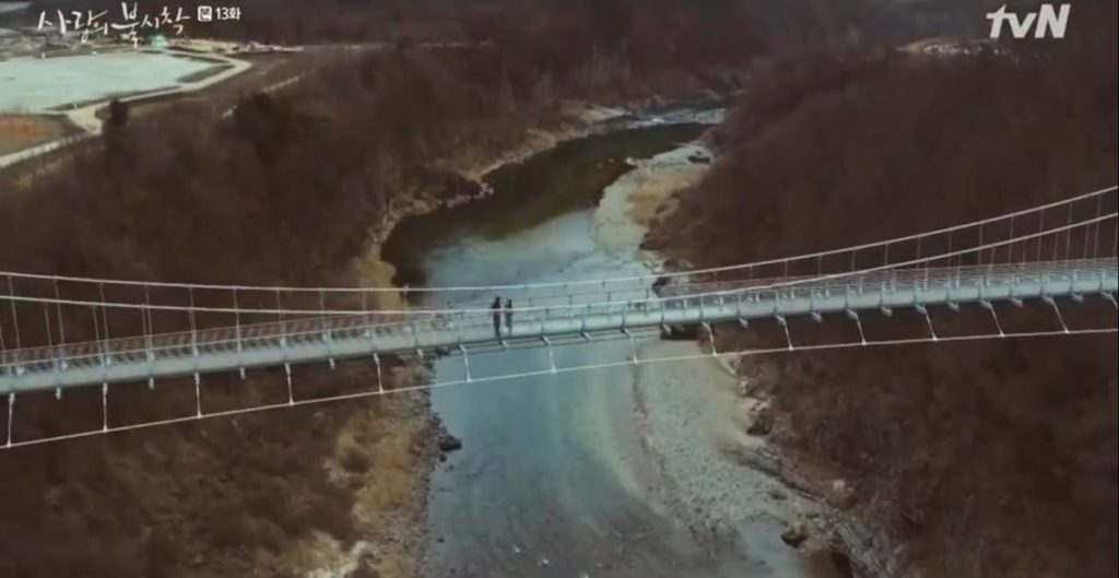 Hantan River Sky Bridge, Pocheon Crash Landing On You