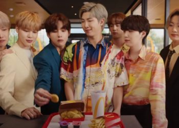 BTS McDonald's Meal Merchandise