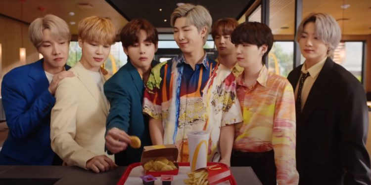 BTS McDonald's Meal Merchandise