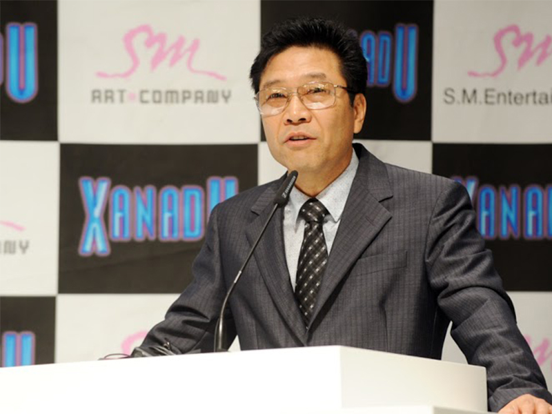 Lee Soo Man, founder of SM Entertainment.