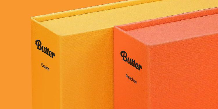 Peaches and cream BTS Butter CD single