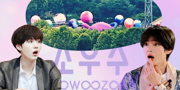 2021 BTS Muster Sowoozoo stage with ARMY Bomb