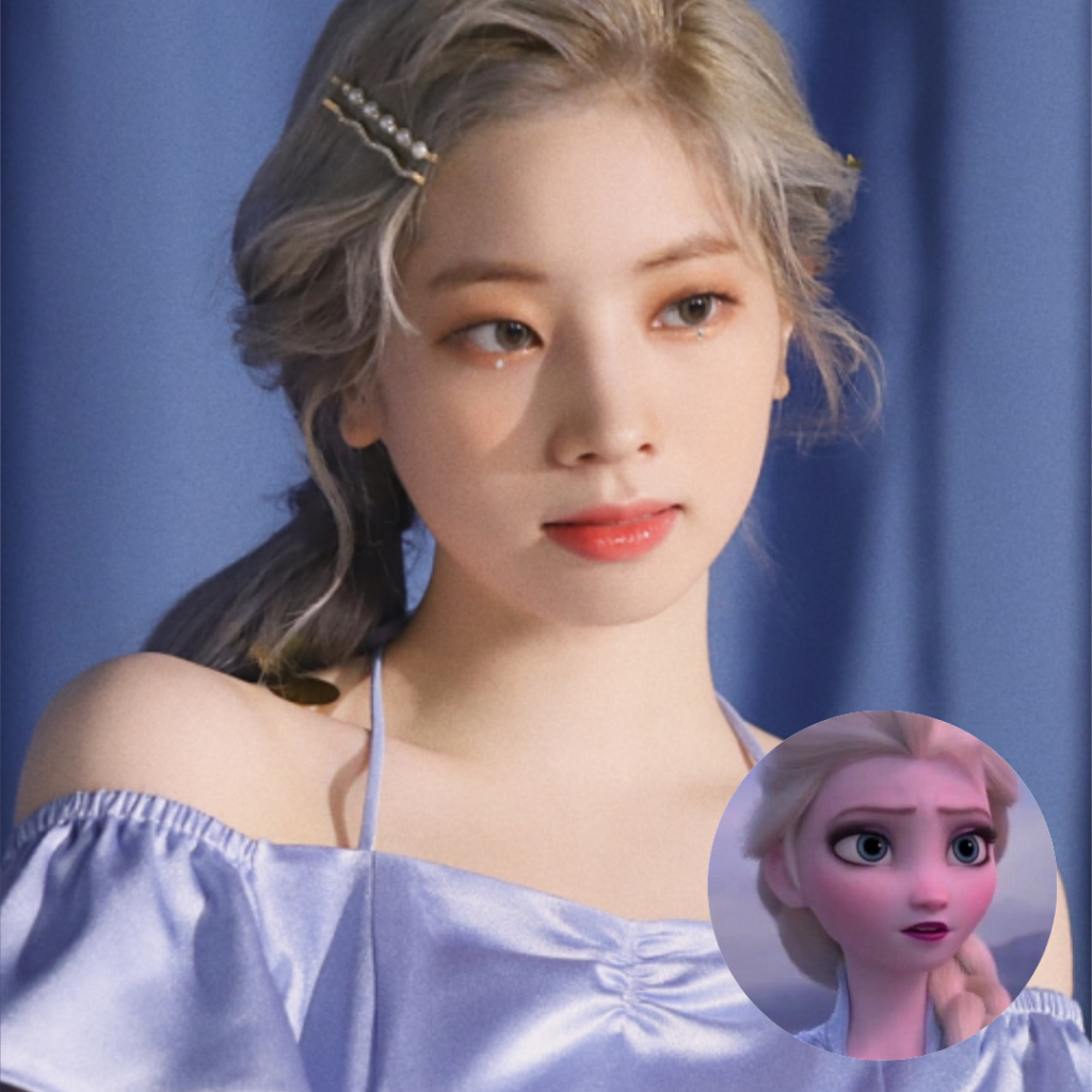 TWICE Dahyun looks like Elsa
