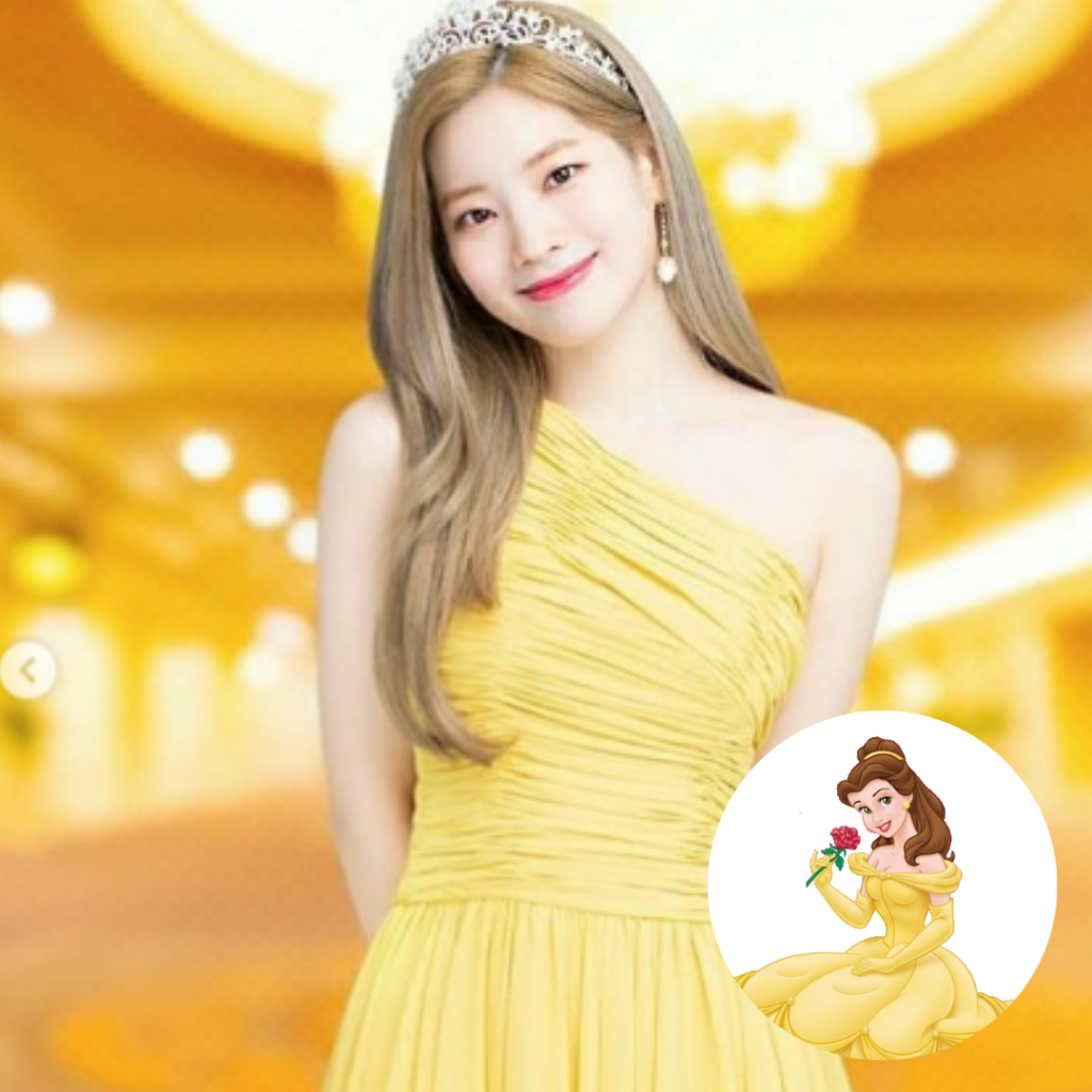 Dahyun Disney Princess Belle
