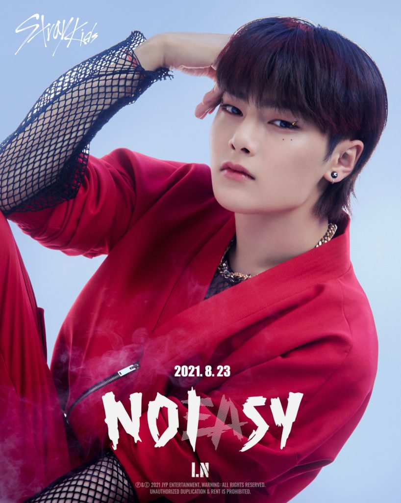 Stray Kids I.N (Jeongin) “NOEASY” teaser photo.