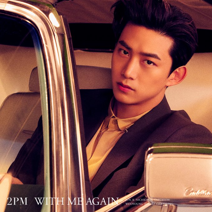 2PM Taecyeon “With Me Again” Teaser Image.