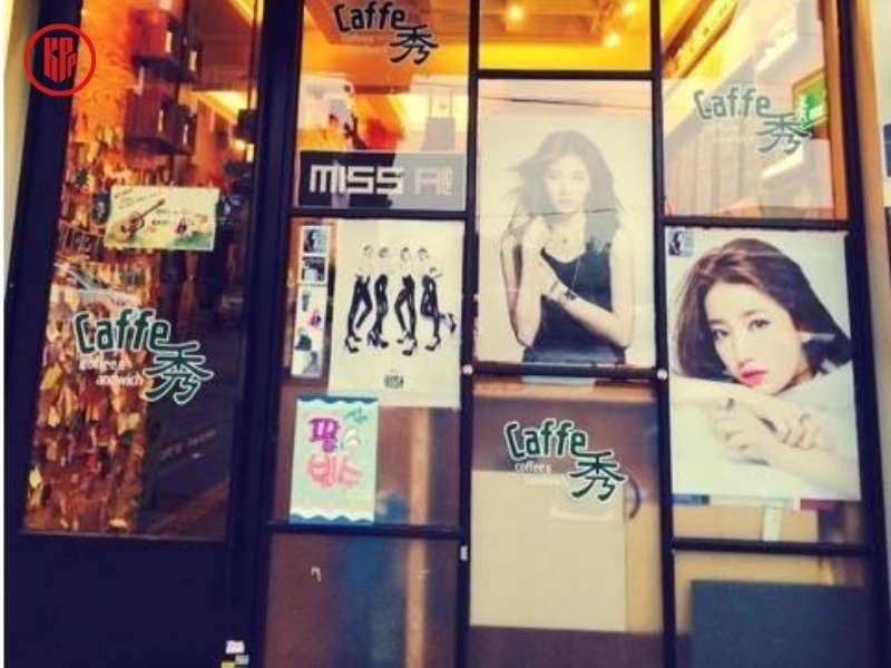 cafés owned by Kpop idols