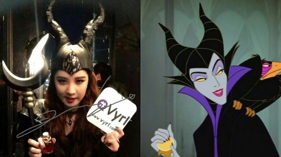 SNSD Seohyun as Maleficent
