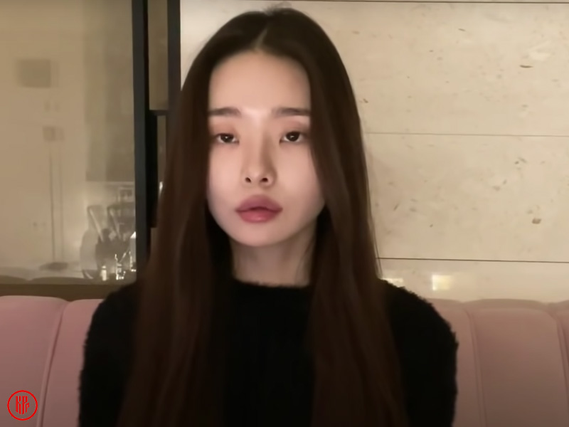 Song Ji A of “Single’s Inferno” posted a video apology and deleted all her Instagram posts. | Twitter.