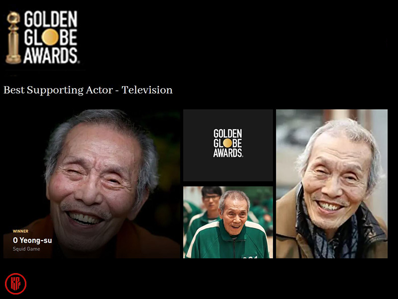 “Squid Game” ‘Old-Man’ Actor Oh Young Soo: FIRST Korean to Win Best Supporting Actor at Golden Globes 2022