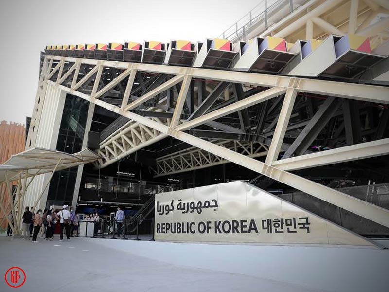 Korea Pavilion at the Expo 2020 Dubai.