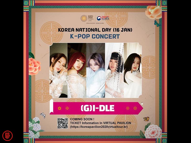 (G)I-DLE to perform for Korea Pavilion country day performance at Expo 2020.