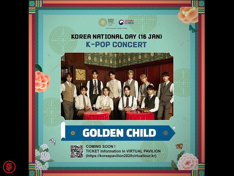 Golden Child to perform for Korea Pavilion country day performance at Expo 2020.