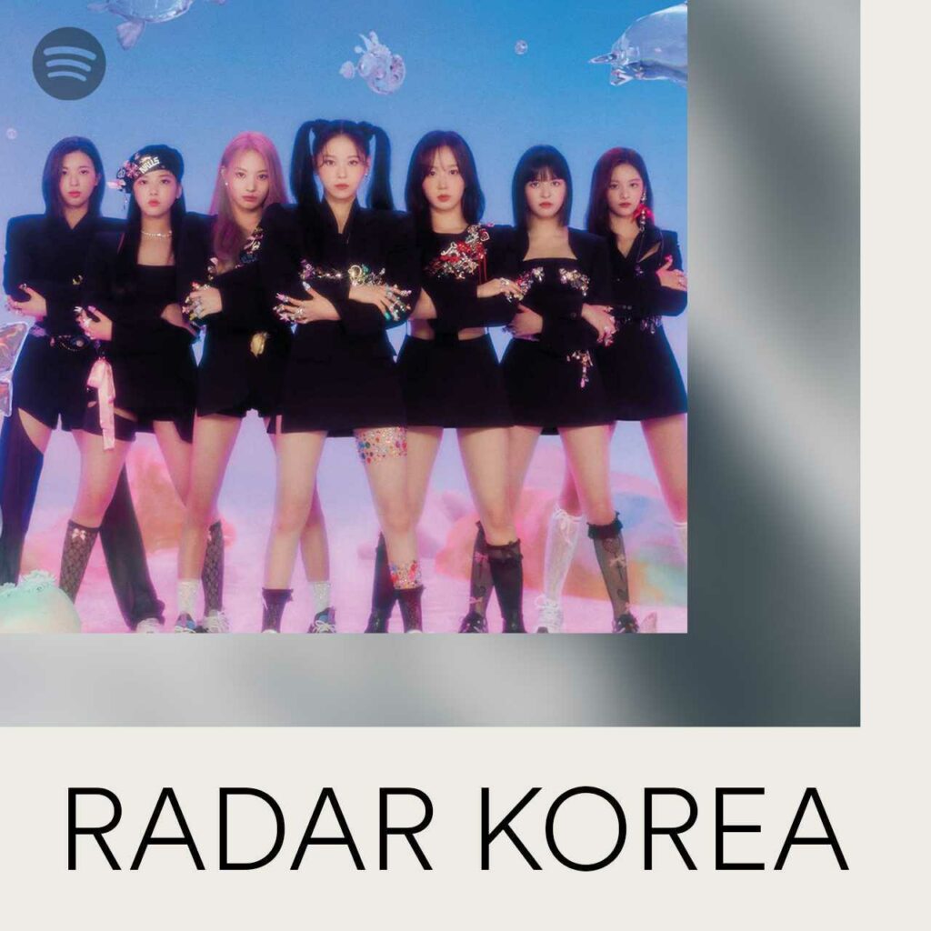 Spotify RADAR KOREA Artist 'NMIXX'
