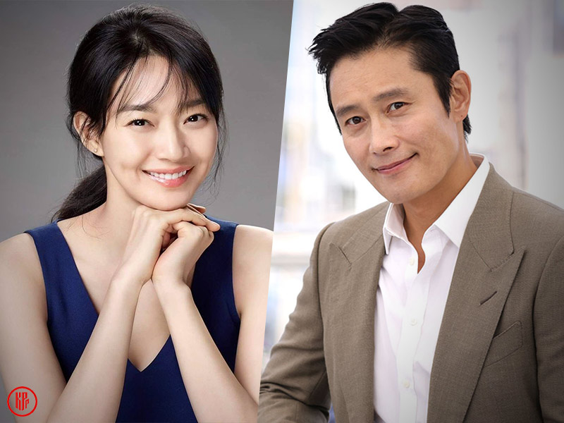 Lee Byung Hun and Shin Min Ah for tvN “Our Blues”.