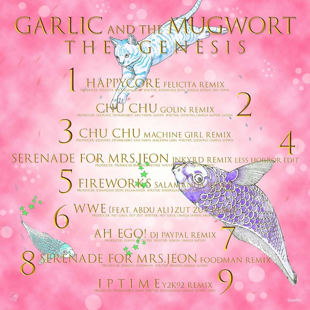 Tracklist "Garlic and the Mugwort_The Genesis"