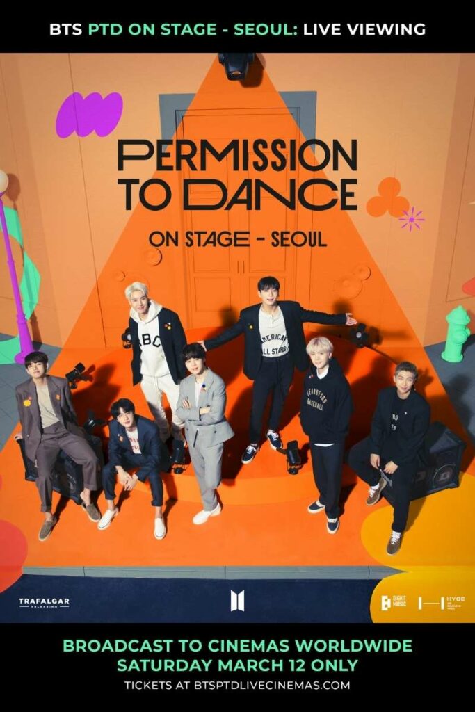 BTS Permission to Dance on Stage - Seoul: Live Viewing poster