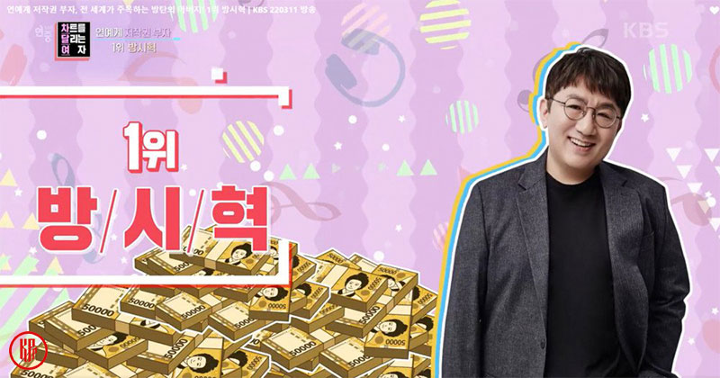 “Hitman” Bang Si Hyuk becomes the richest Korean celebrities 2022 from copyright royalties.