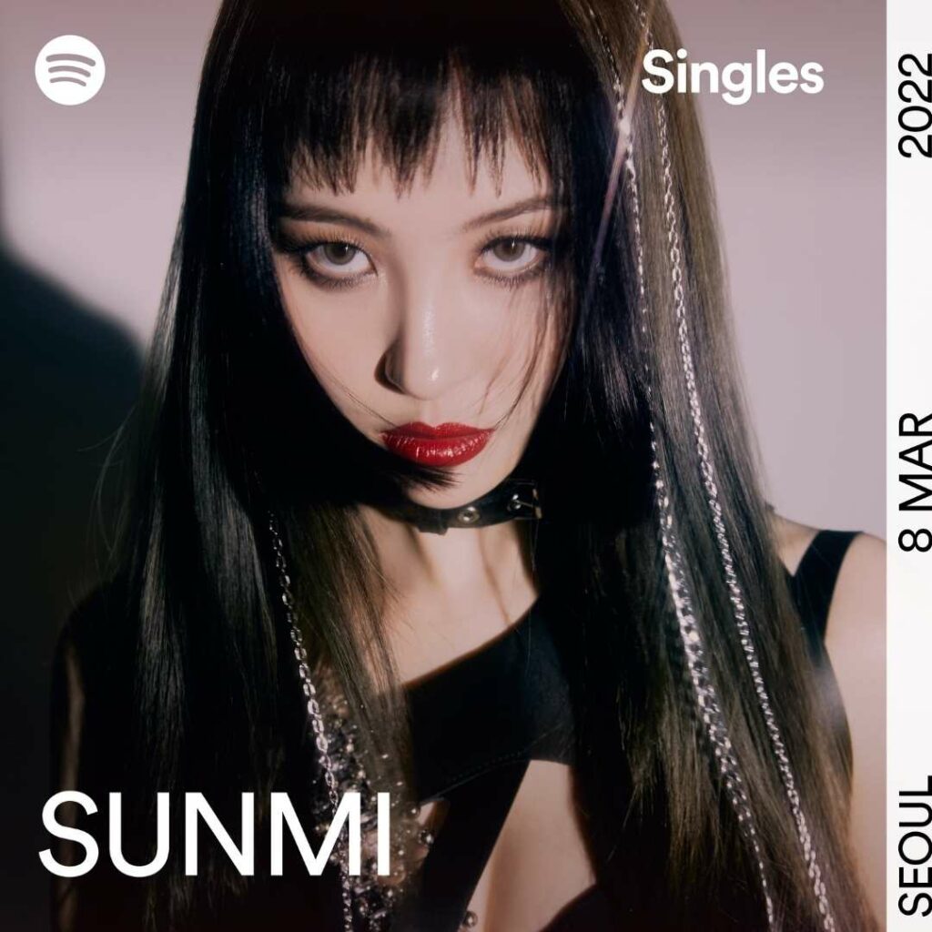 Sunmi Spotify Oh Sorry Ya