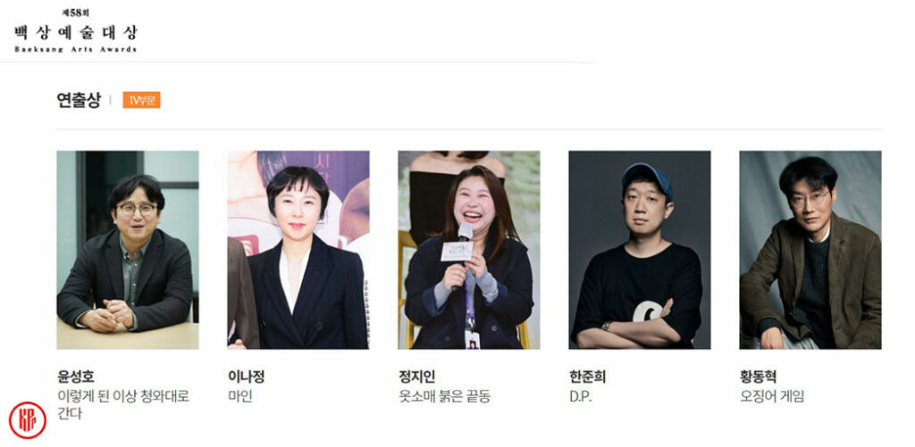 Best Director for Drama Baeksang Awards 2022. | BAA Official Website