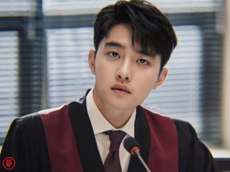 EXO Do Kyung Soo (D.O) as a crazy prosecutor in “True Swordsmanship”. | Twitter