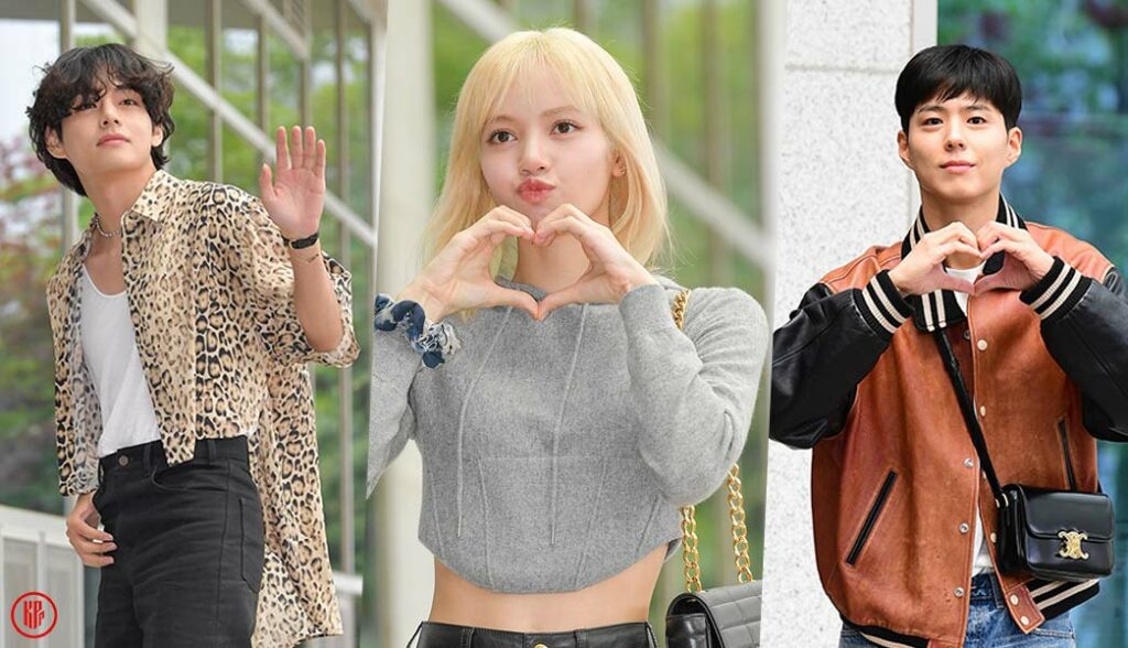 BTS's V, BLACKPINK's Lisa, And Park Bo Gum Snap Star-Studded Photos  Together In France