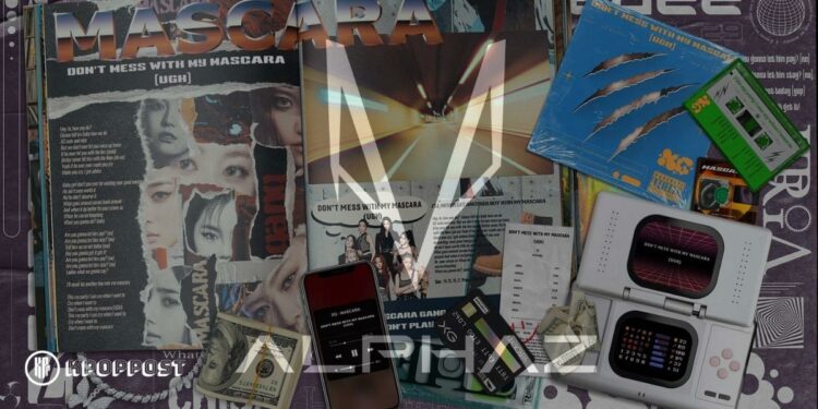 XG official fandom name MASCARA lyric video