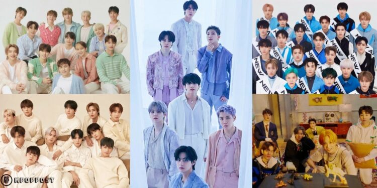 TOP 50 Kpop Boy Group Brand Reputation Rankings in October 2022