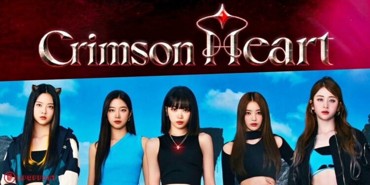 HYBE to Release CRIMSON HEART with LE SSERAFIM Webtoon and Web Novel