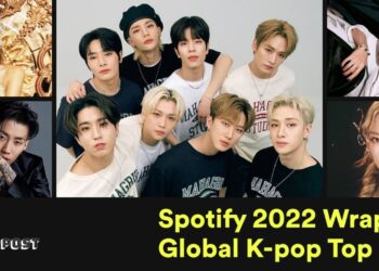2022 spotify wrapped most-streamed kpop