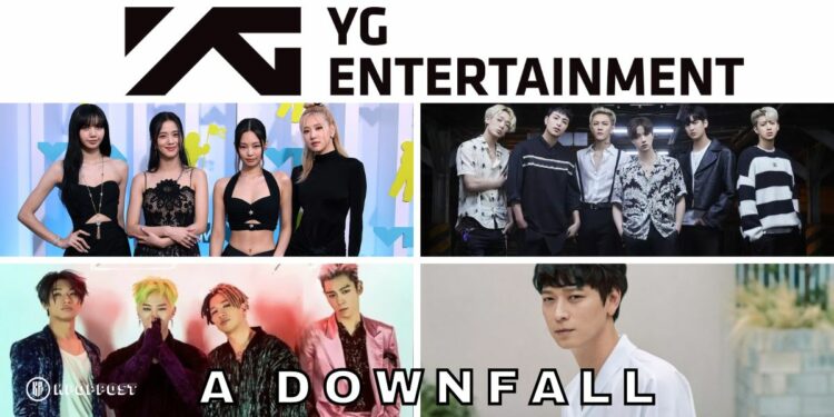 blackpink leaving yg entertainment downfall