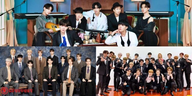 TOP 50 Kpop Boy Group Brand Reputation Rankings in January 2023