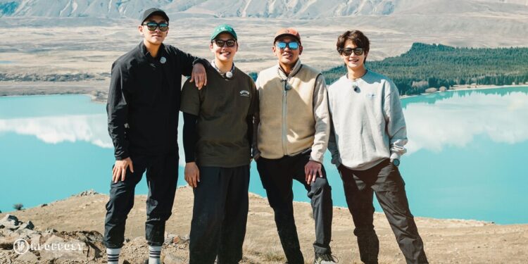 Ha Jung-woo, Ju Ji-hoon, Choi Min-ho, Yeo Jin-goo bros on foot tvn