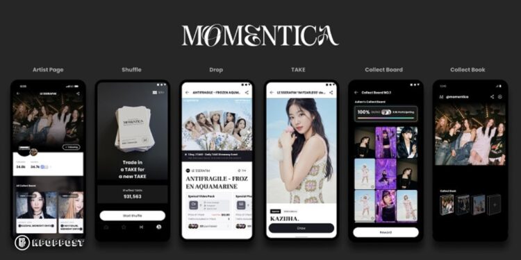 kpop digital collectibles momentica