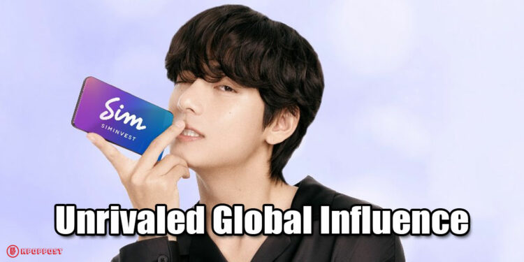 BTS V Kim Taehyung Siminvest Ambassador