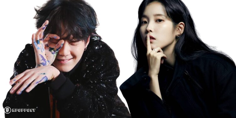 bts suga and iu collaboration