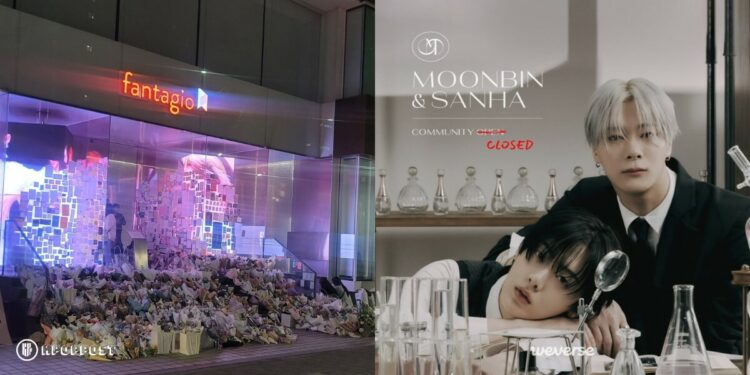 ASTRO Moonbin memorial space Moonbin&Sanha Weverse